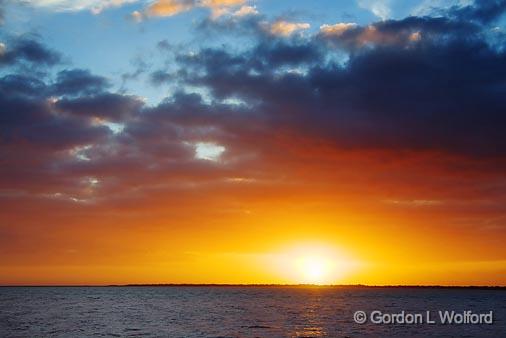 Powderhorn Lake Sunrise_31104.jpg - Photographed along the Gulf coast near Port Lavaca, Texas, USA.